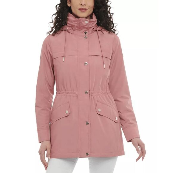Michael Kors Jackets & Blazers - MICHAEL Michael Kors Women's Hooded Water-Resistant Anorak Coat XS $200